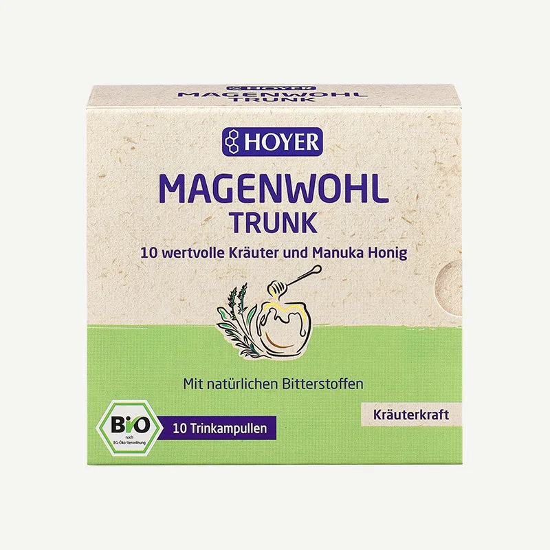 Hoyer Bio Magenwohl-Trunk, Kräutershot