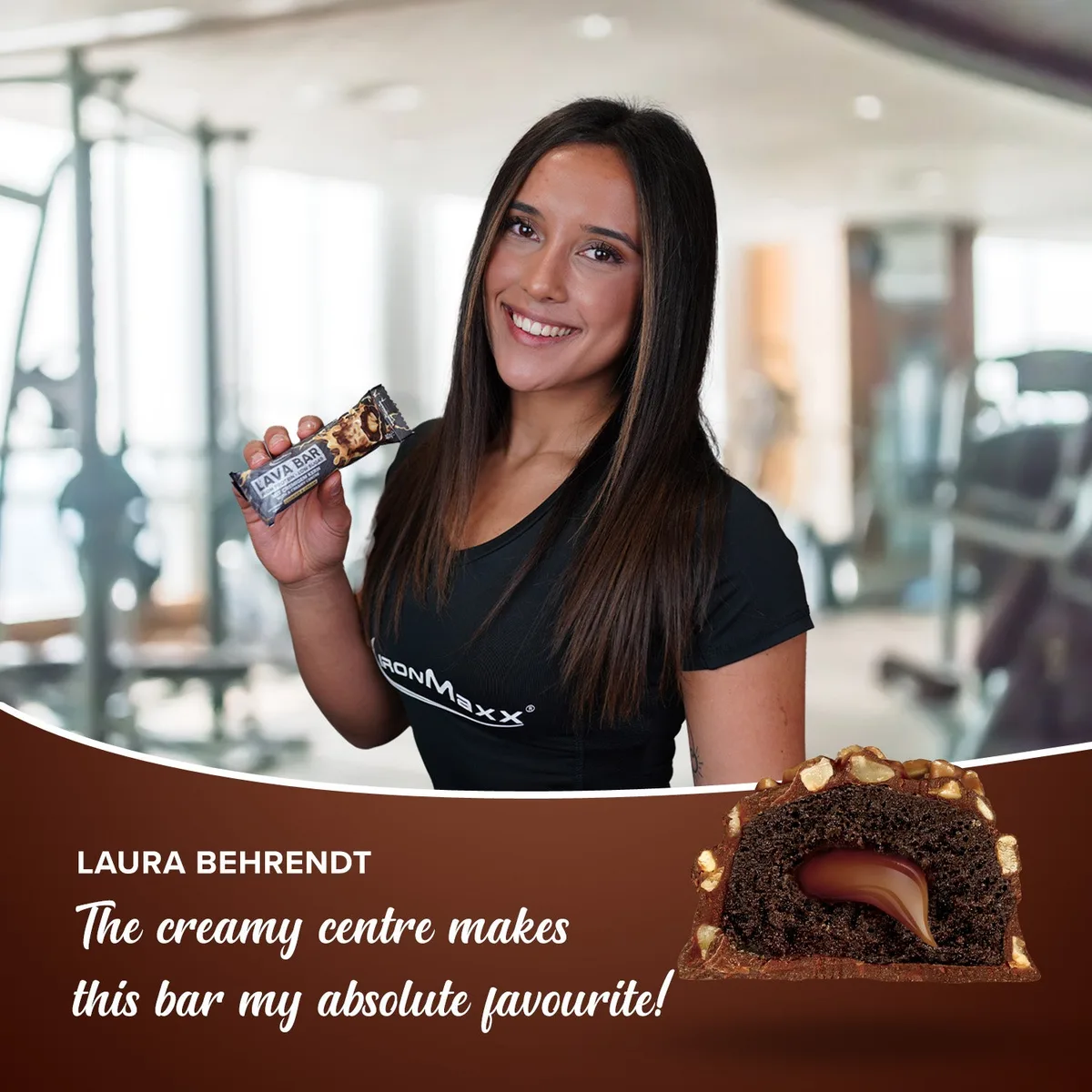 Lava Bar Protein Riegel (40g) - Fudge Brownie – Bild 6