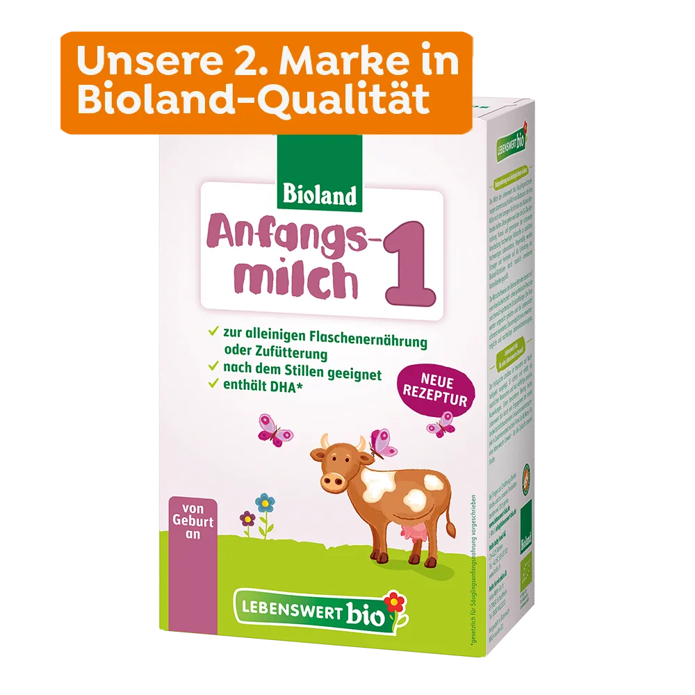 Lebenswert Bio-Anfangsmilch 1 von Geburt an (500g)