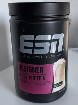Designer Whey Protein Neutral Cream Flavor
