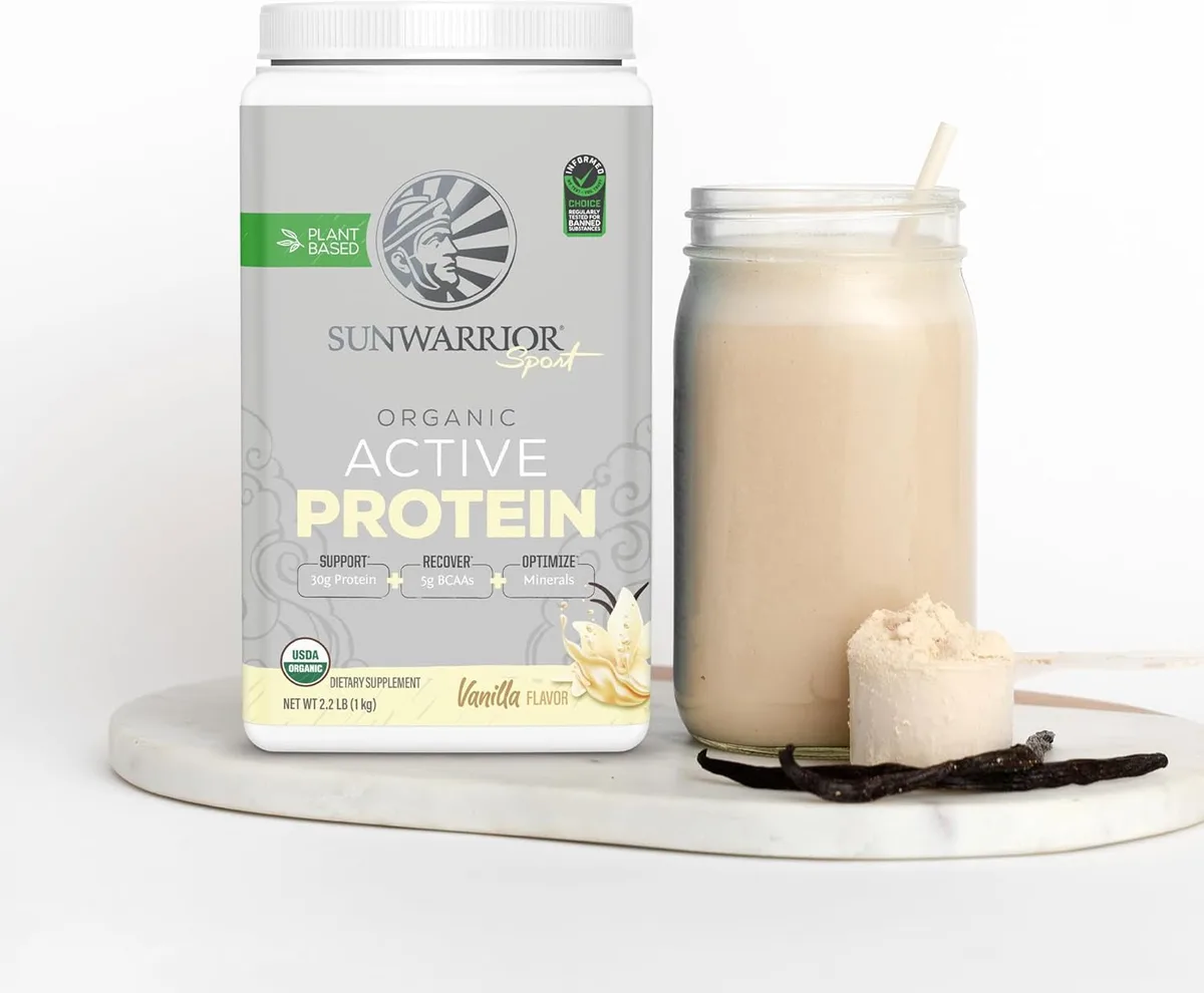 Active Protein Organic (1000g) Vanilla – Bild 4
