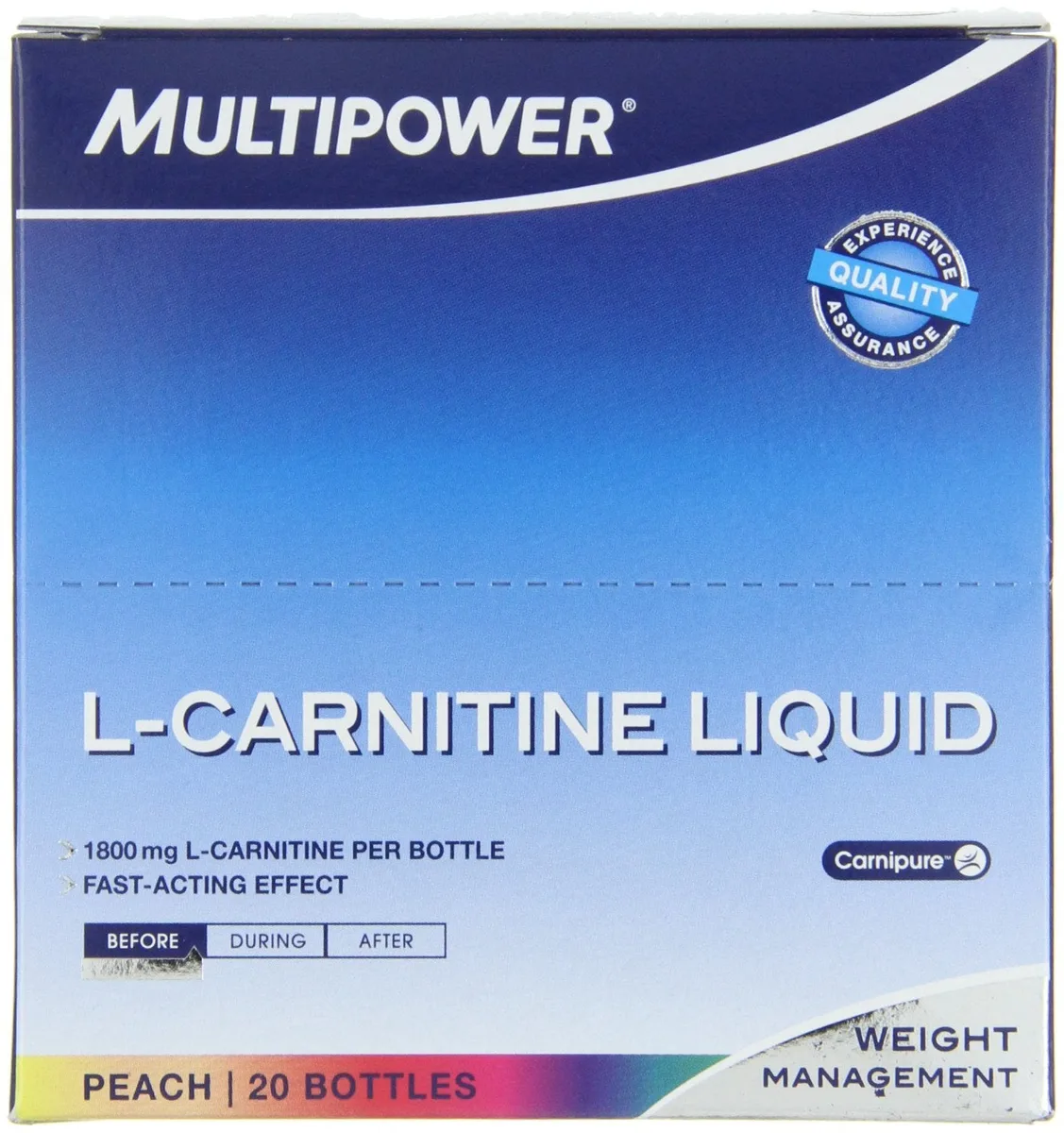 L-Carnitine Liquid (20x25ml) Peach – Bild 3