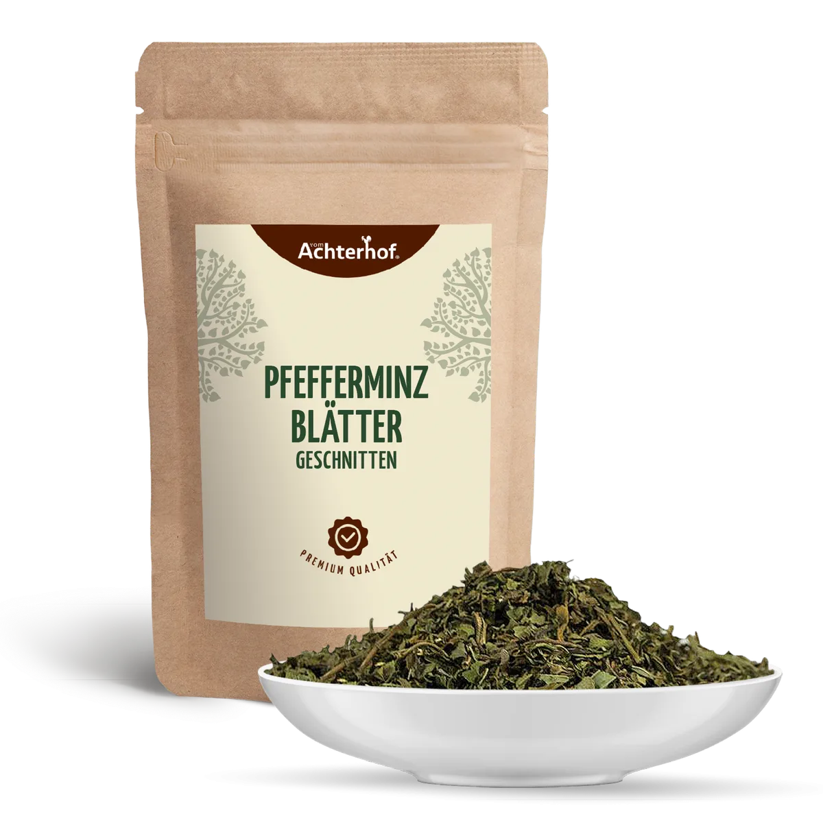 Pfefferminzblätter geschnitten (100g) – Bild 2