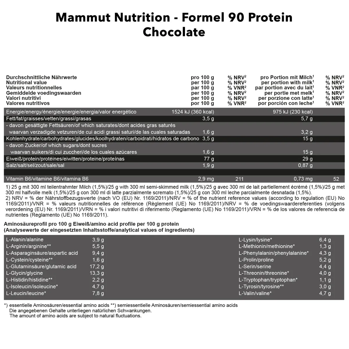 Formel 90 Protein (3000g) Erdbeer – Bild 5