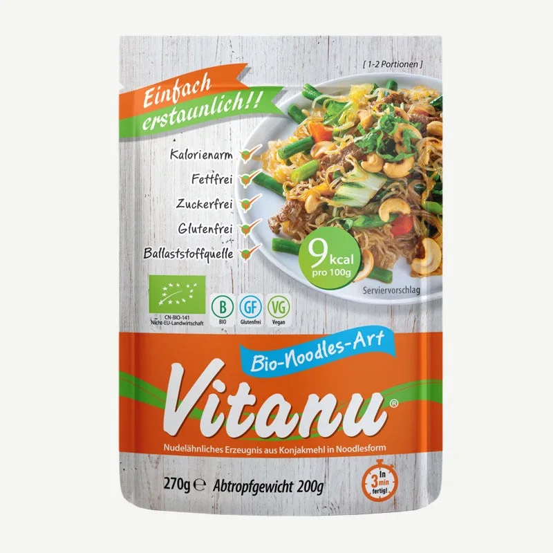 Vitanu Bio Nudeln & Reis Noodles / 2 x 200 g – Bild 2