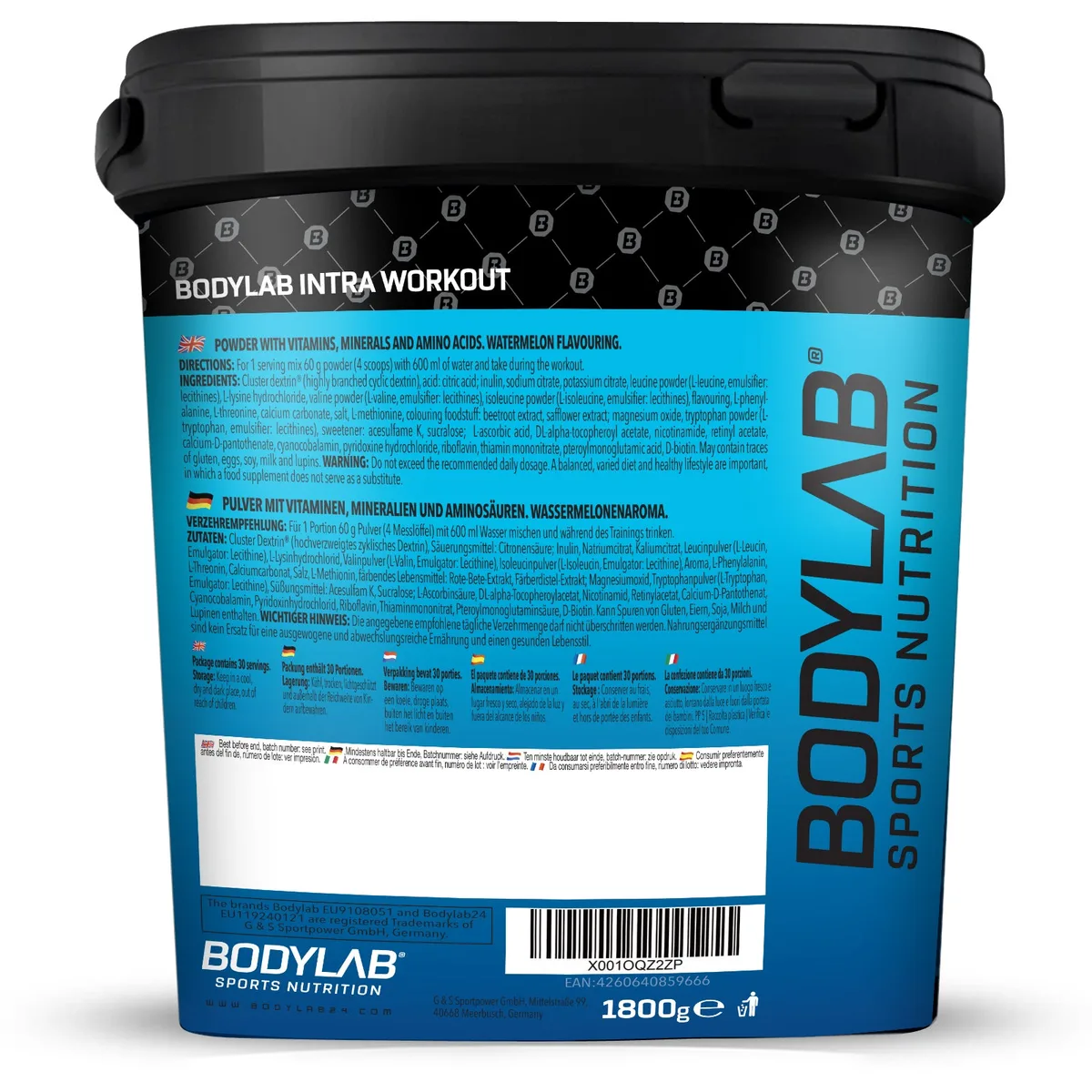 Intra Workout (1800g) Fruchtmix – Bild 3
