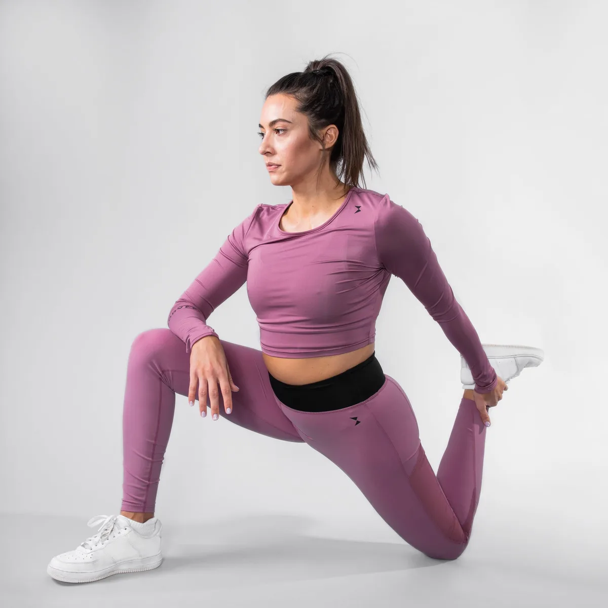 Perfection stretch Cropped top Mauve / L – Bild 2
