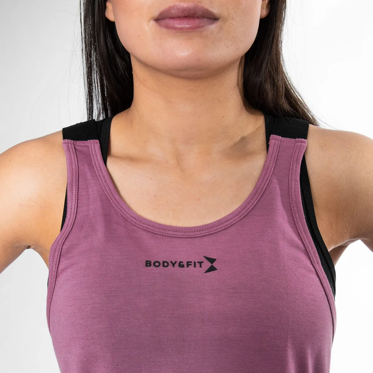 Essential lightweight Tank top Mauve / M – Bild 3