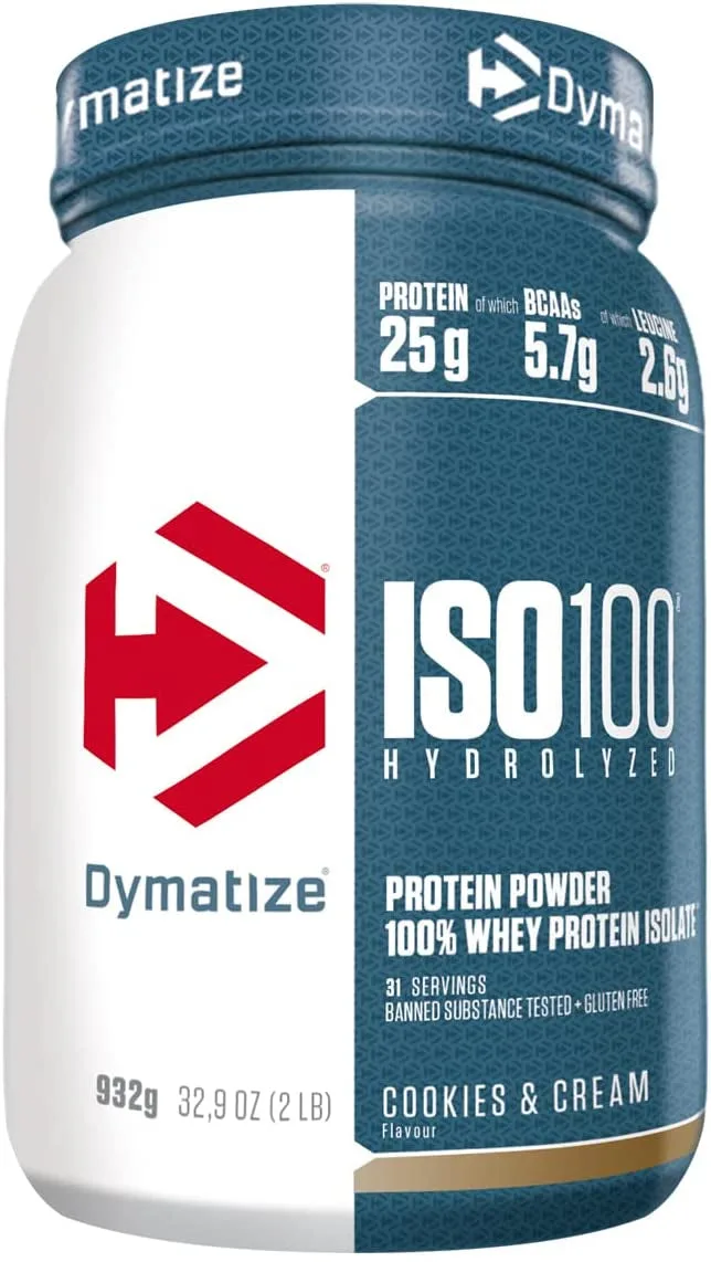 ISO 100 Hydrolyzed (932g) Cookies & Cream – Bild 5