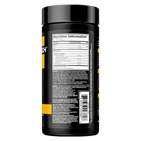 MusleTech Alpha Test Testorterone Booster 120 Kapseln – Bild 3