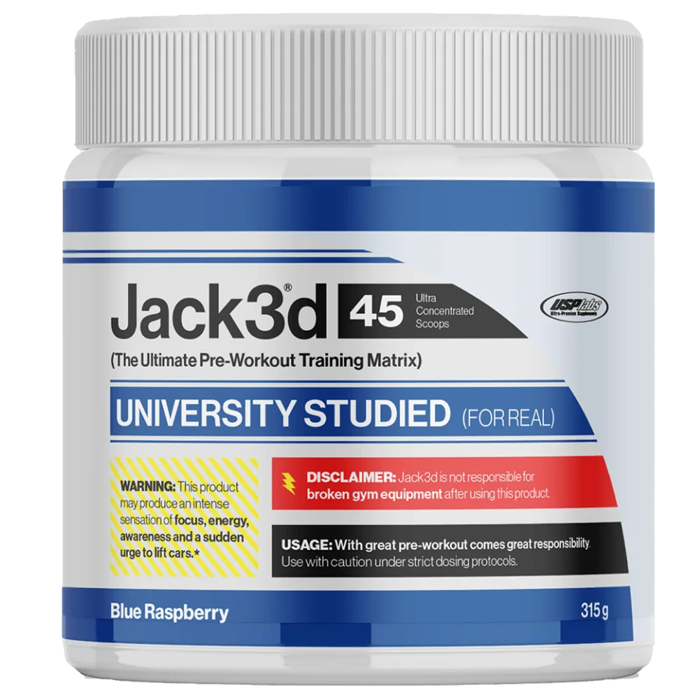 JACK3D Advanced Pre-Workout Blue Raspberry / 315g