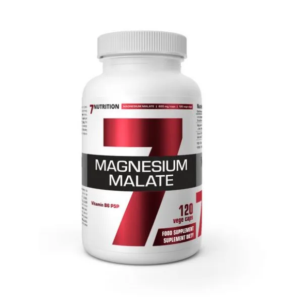 7Nutrition Magnesium Malate, 120 Vcaps.