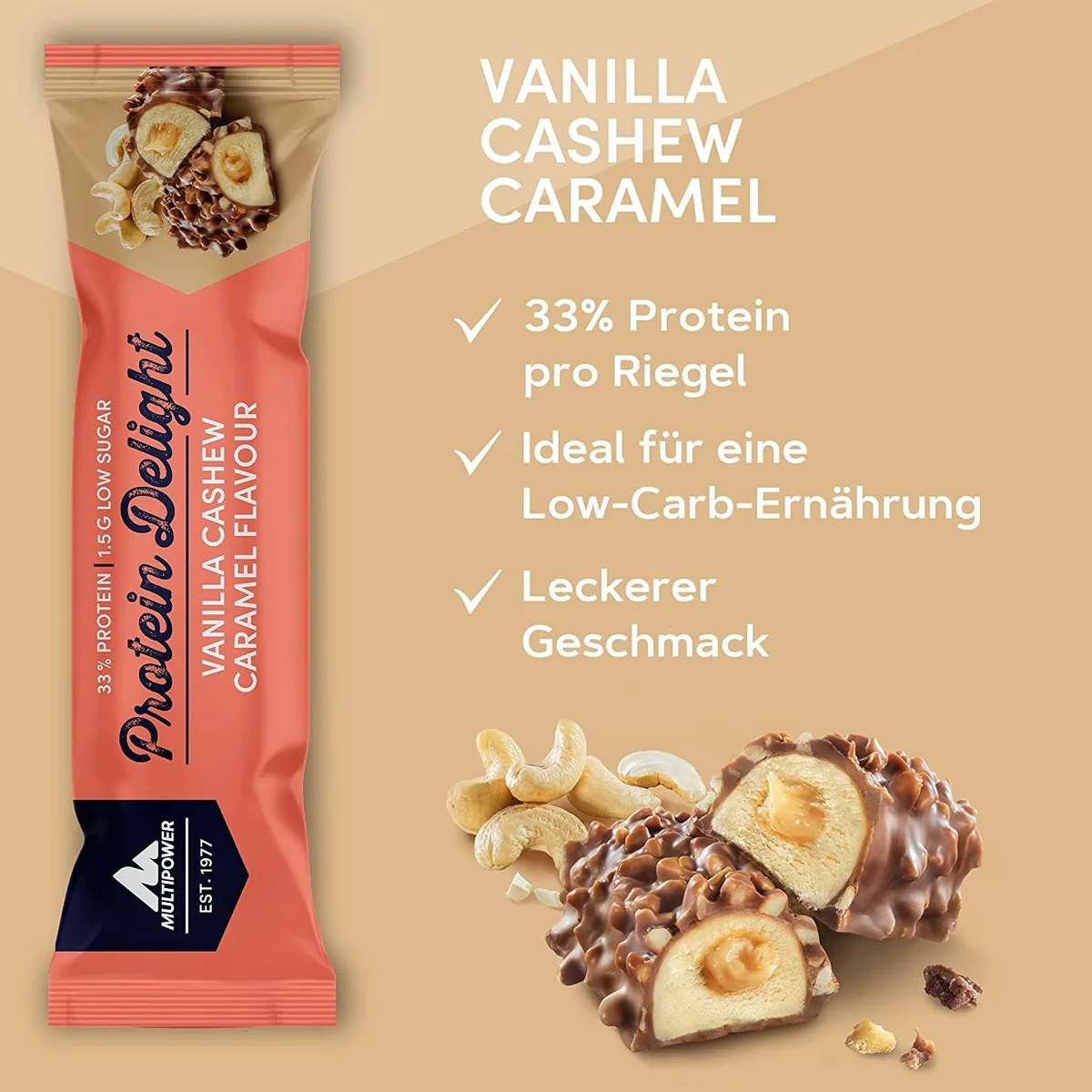 Protein Delight (18x35g) Dark Chocolate Mocha – Bild 5