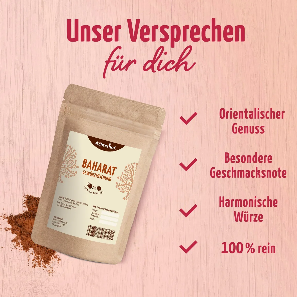 Baharat Gewürzmischung (250g) – Bild 2