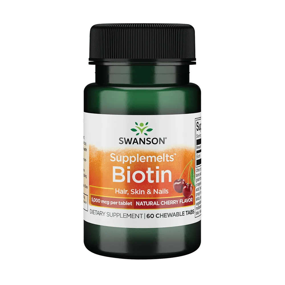 Sublingual Biotin 5000mcg 60