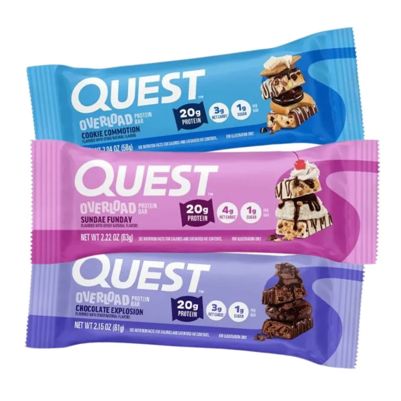 Quest Nutrition Quest Bar Overload Bars Proteinriegel 1 Riegel / Chocolate Explosion