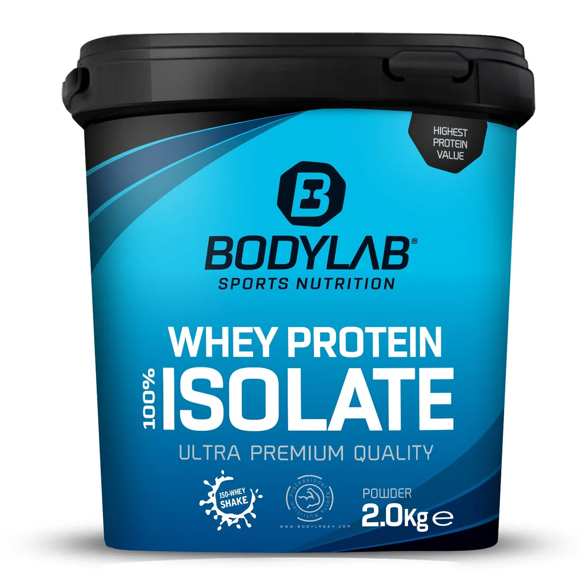 Whey Protein Isolat (2000g) Neutral – Bild 4