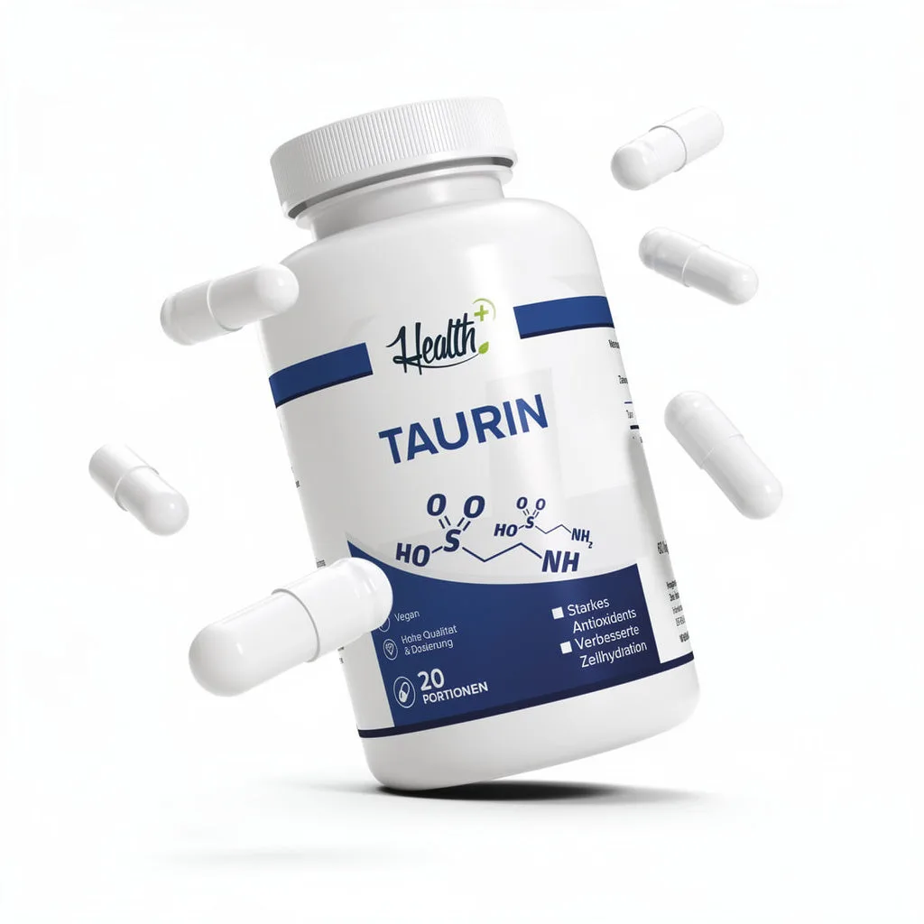 HEALTH+ TAURIN, 60 Kapseln – Bild 2
