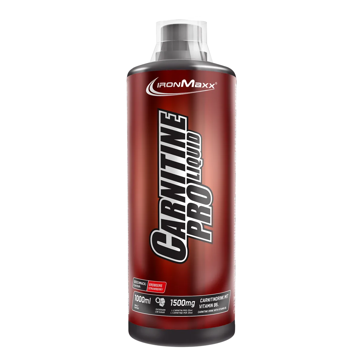 Carnitine Pro Liquid (1000ml) - Erdbeere