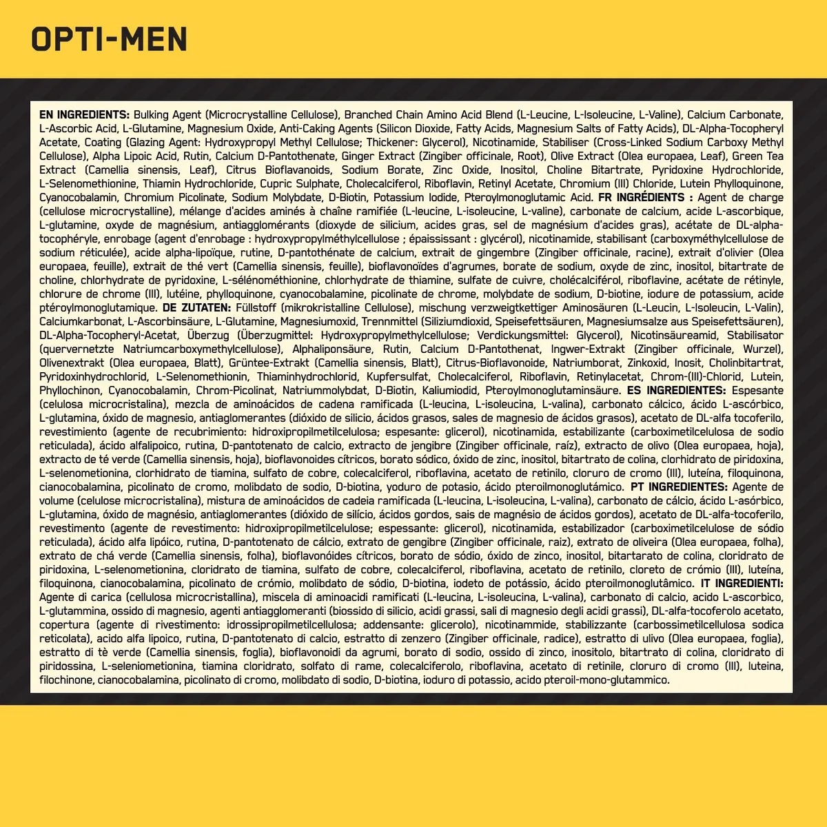 Opti-Men (90 Tabletten) – Bild 6