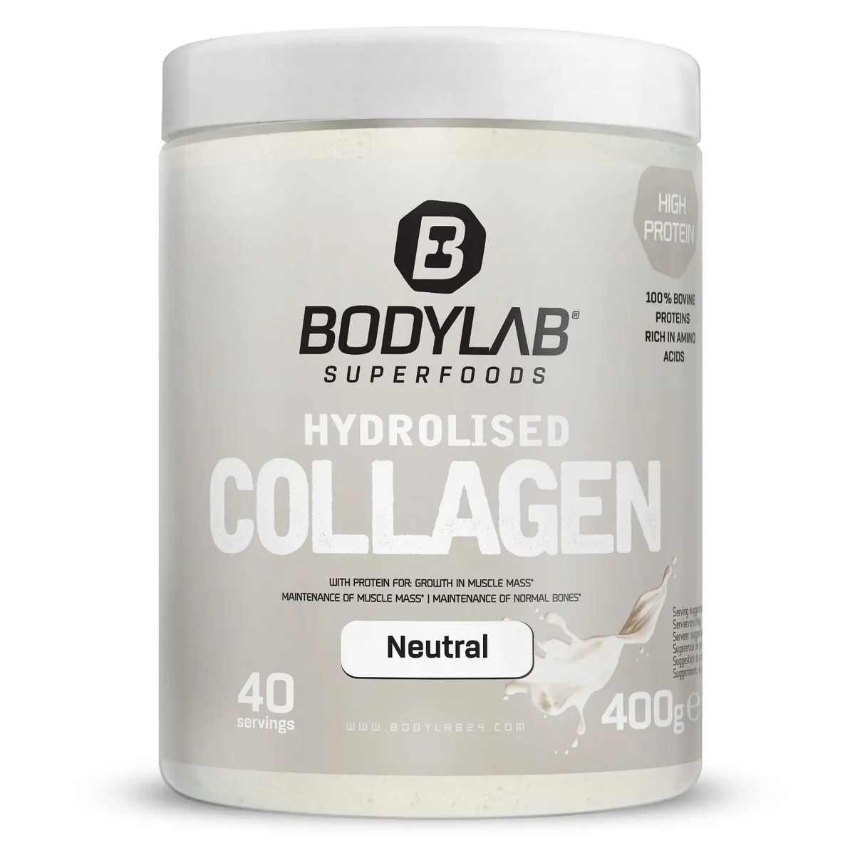 Hydrolised Collagen (400g) Creamy Vanilla