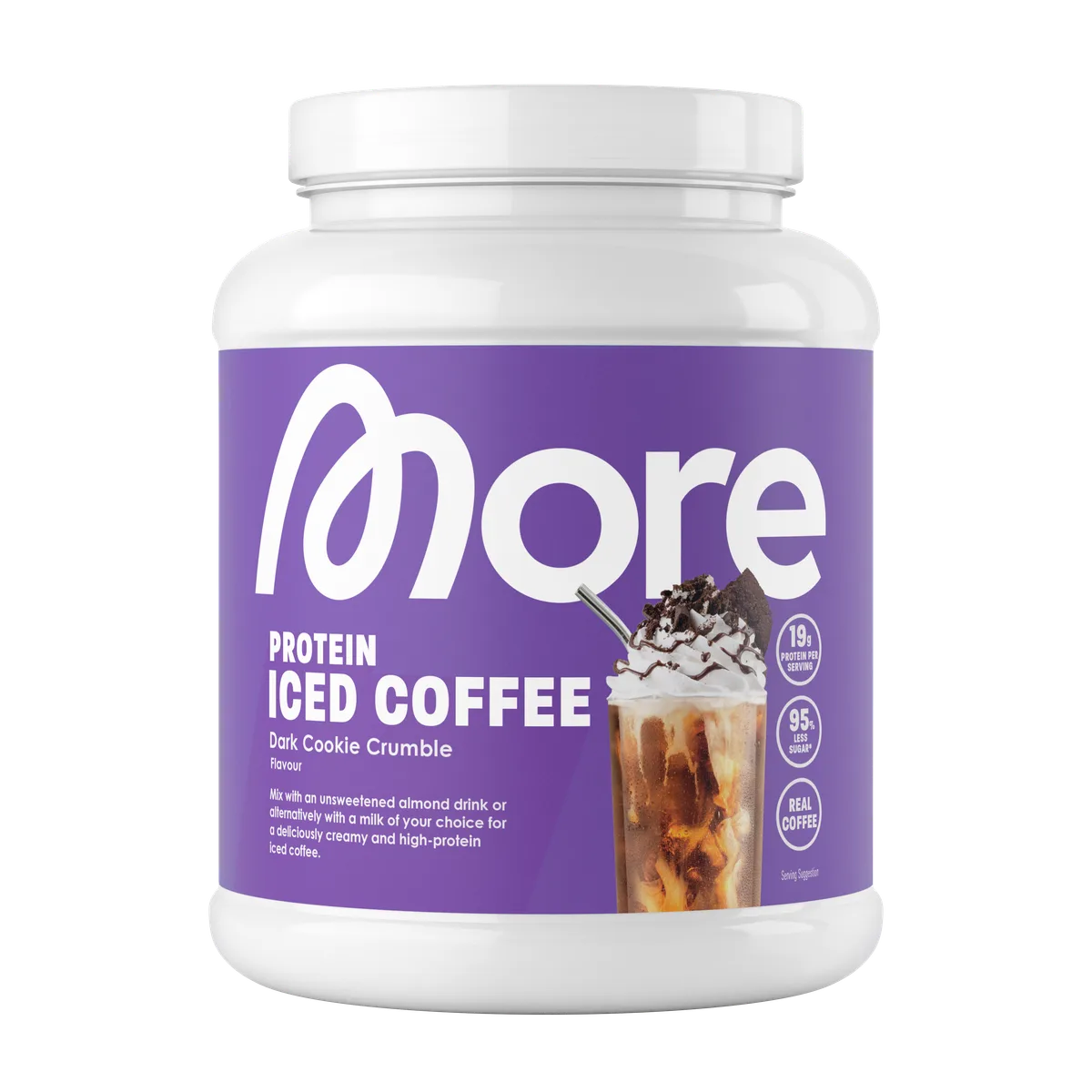 Protein Iced Coffee Decaff Dark Cookie Crumble / 500g