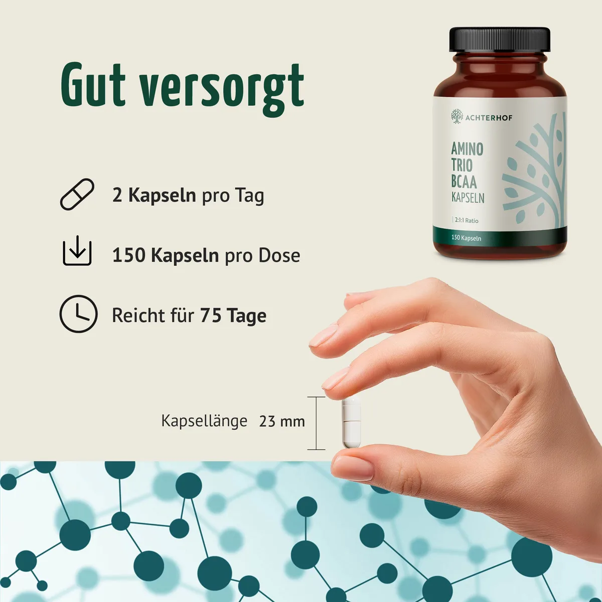 BCAA (120 Kapseln) – Bild 4