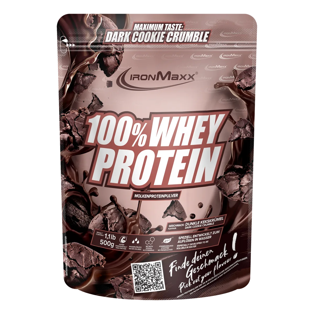 100% Whey Protein (500g) - Dark Cookie Crumble