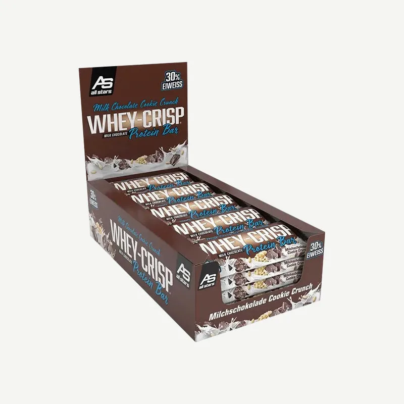 All Stars Whey-Crisp Bar White Chocolate Cookie Crunch / 3 x 50 g – Bild 3