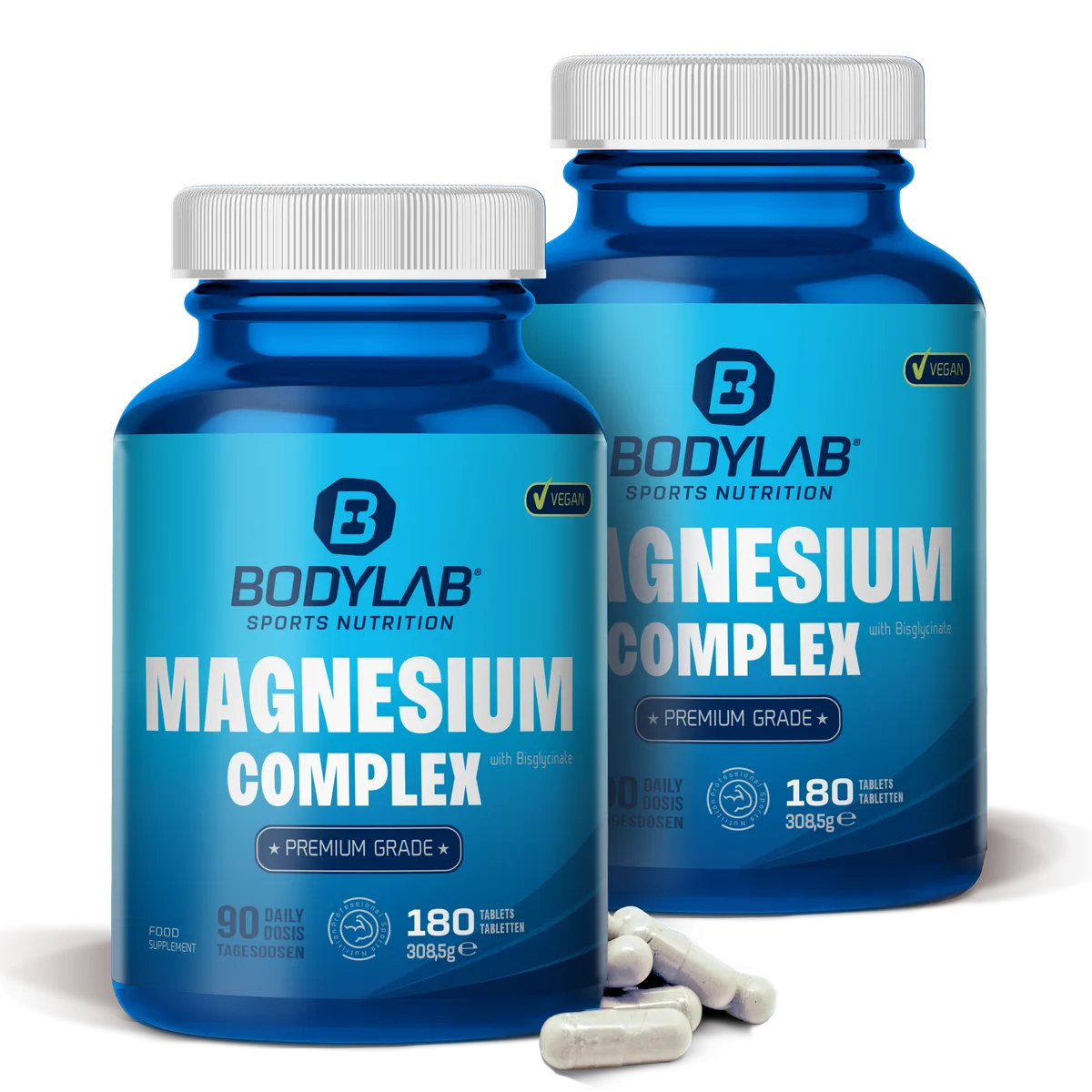2 x Magnesium Complex (je 180 Tabletten)