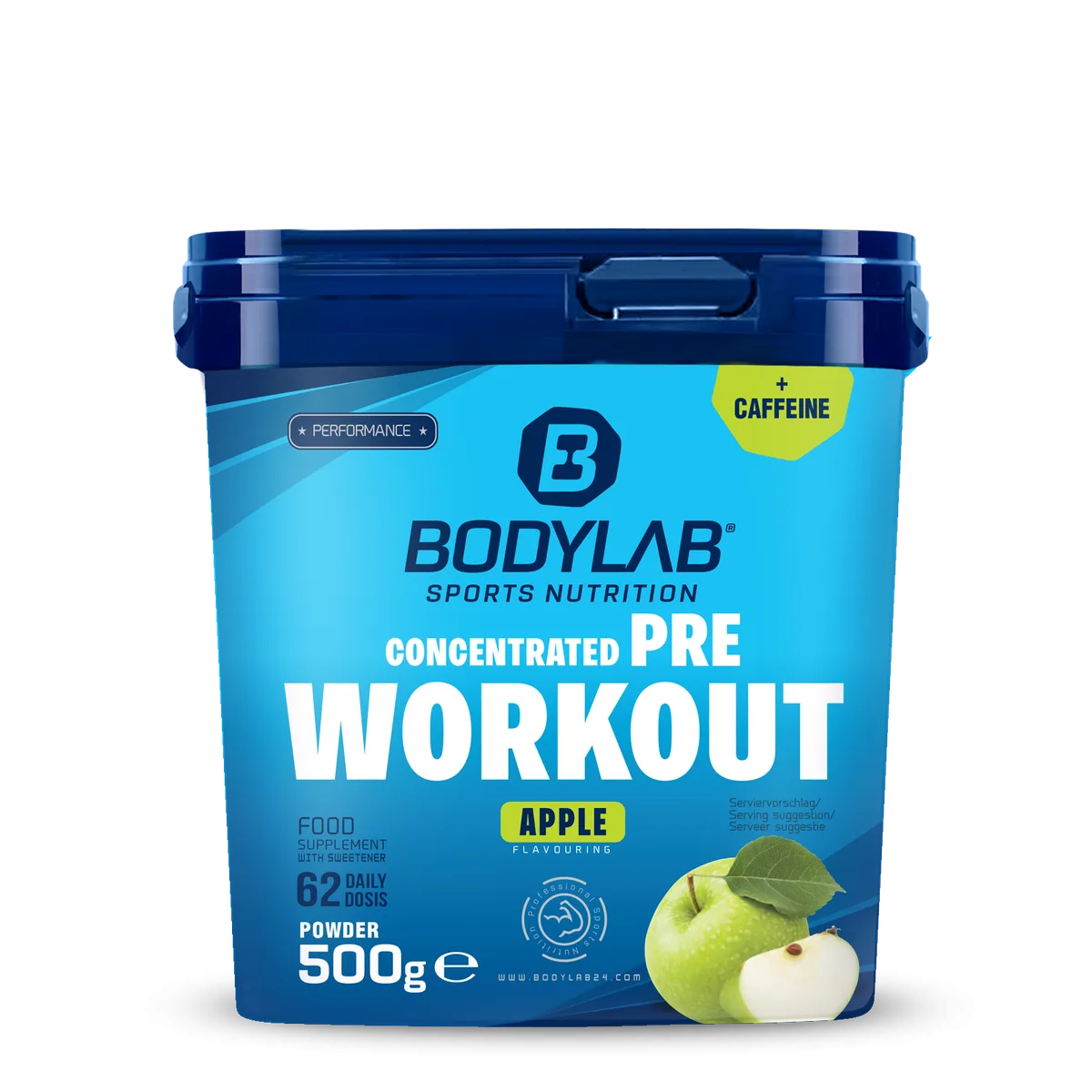 Concentrated Pre Workout (500g) Grüner Apfel