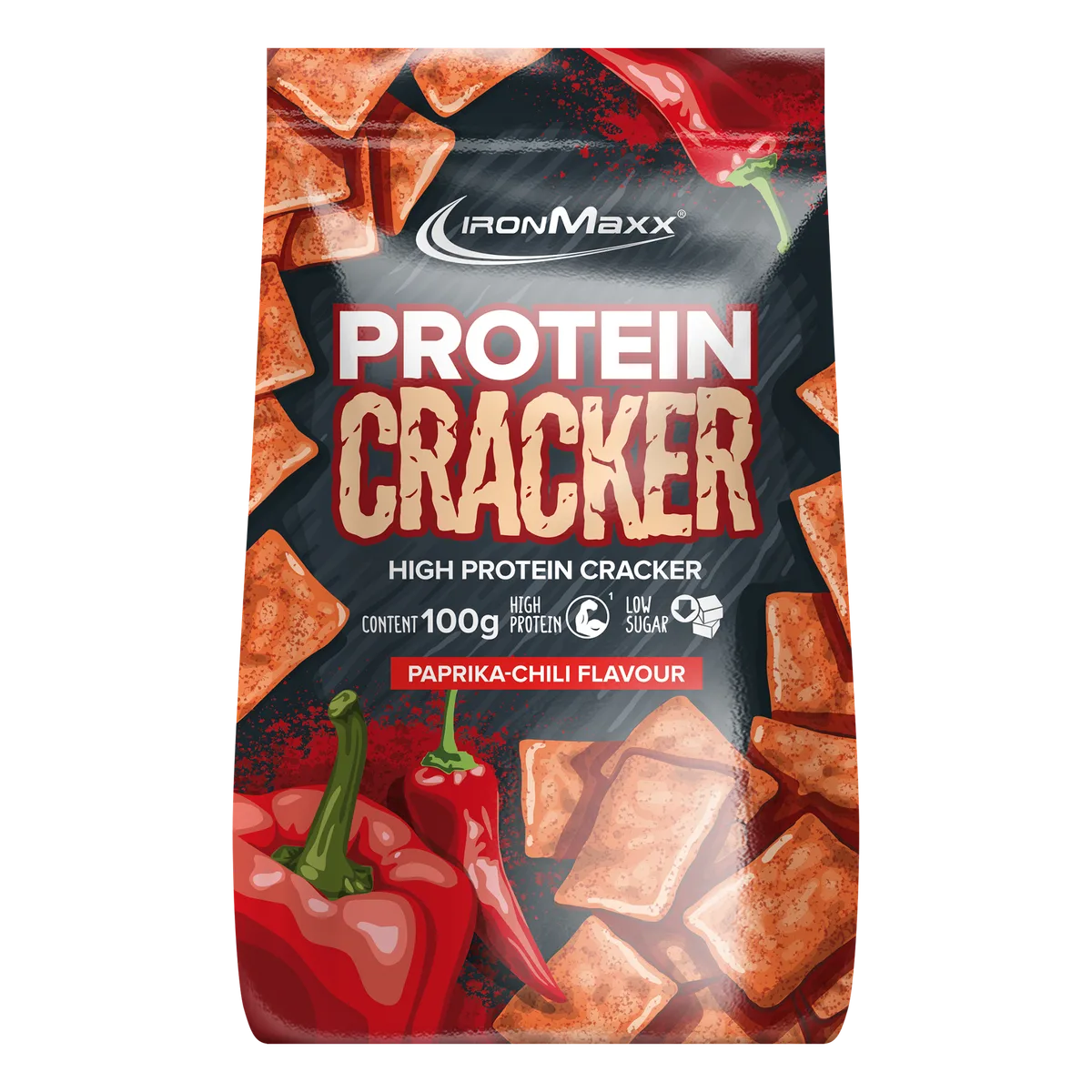 Protein Cracker (100g) - Paprika Chili