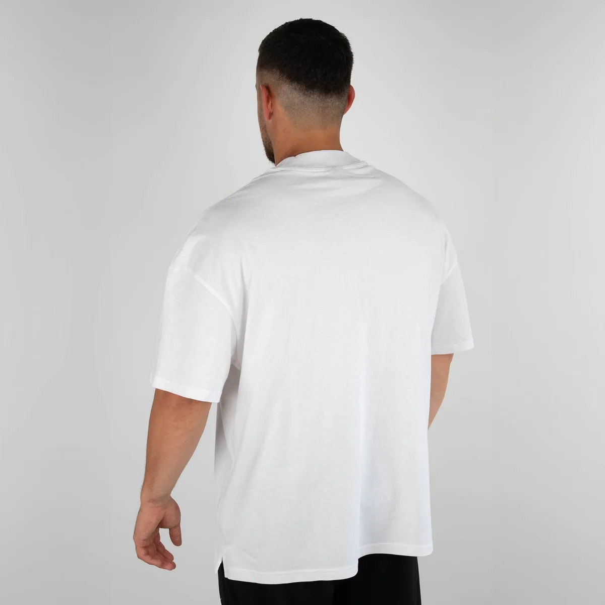 ZEC+ BASIC OVERSIZED T-SHIRT Weiß / M – Bild 7
