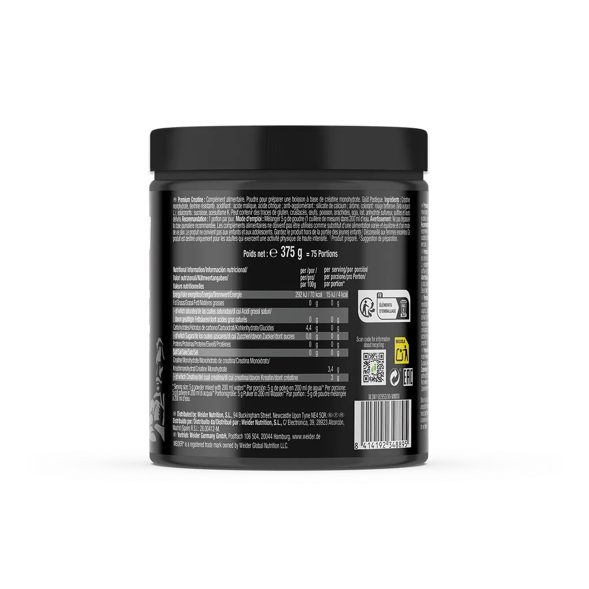 Premium Creatine Powder Cherry Blast – Bild 7