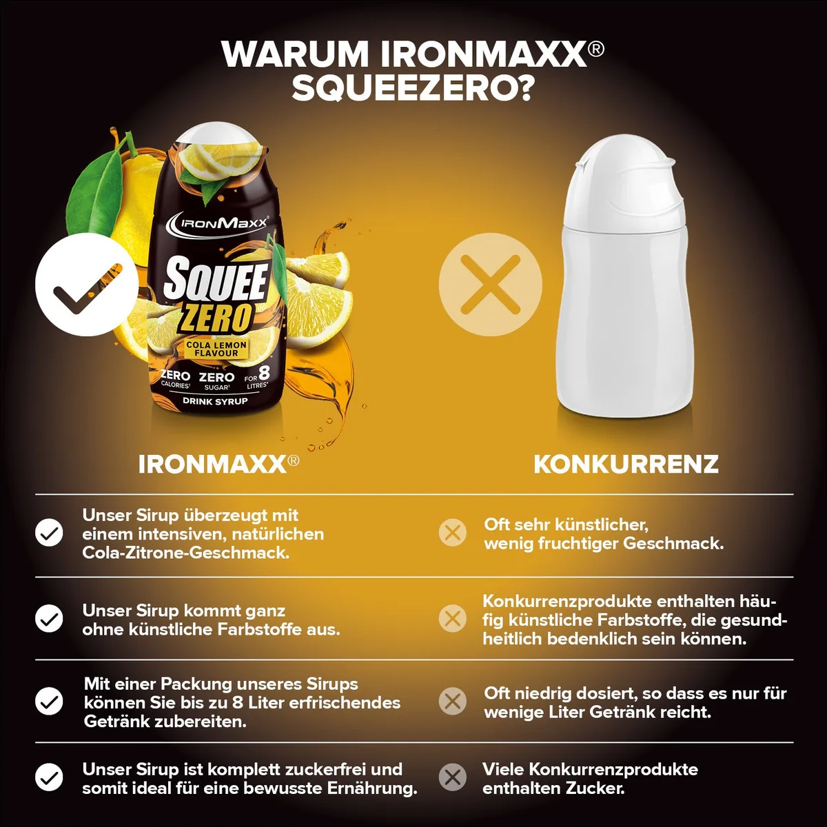 SqueeZero (65ml) - Cola Lemon – Bild 3