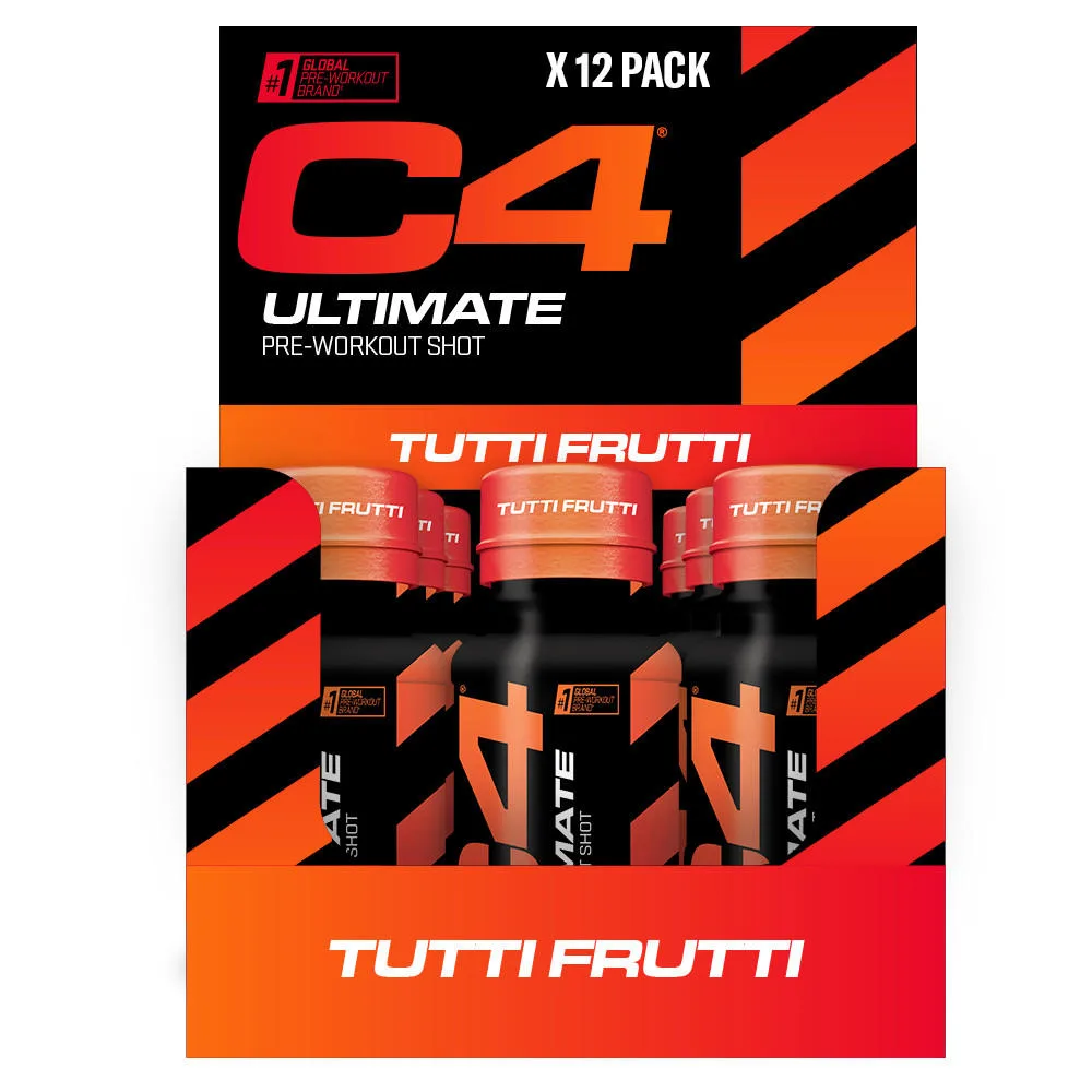 Cellucor C4 Ultimate Pre-Workout Shot Tutti Fruit / 720.0