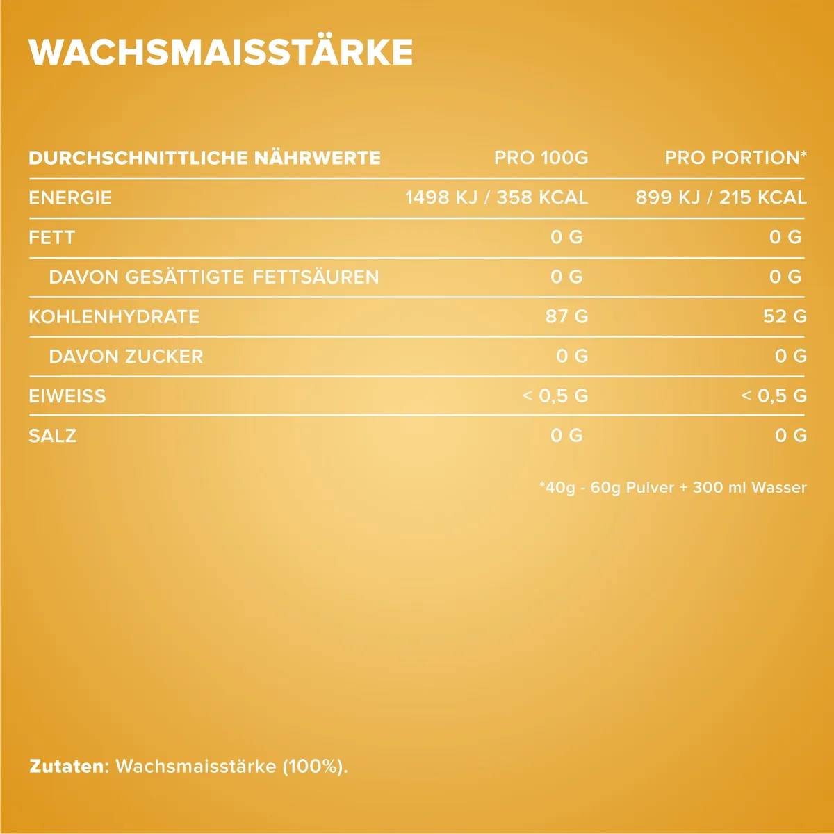 Waxy Maize Starch (2000g) – Bild 4