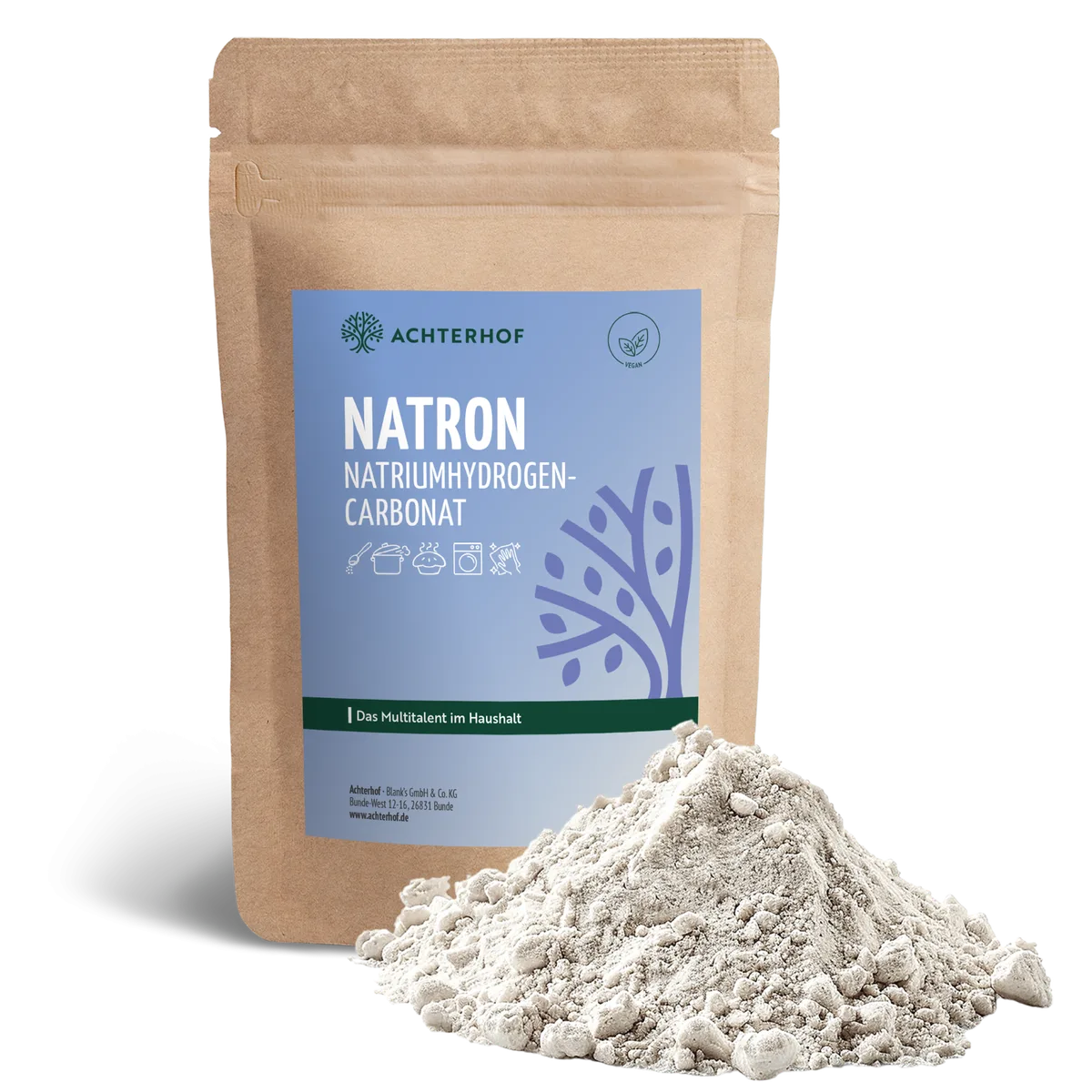 Natron Natriumhydrogencarbonat (1000g) – Bild 2