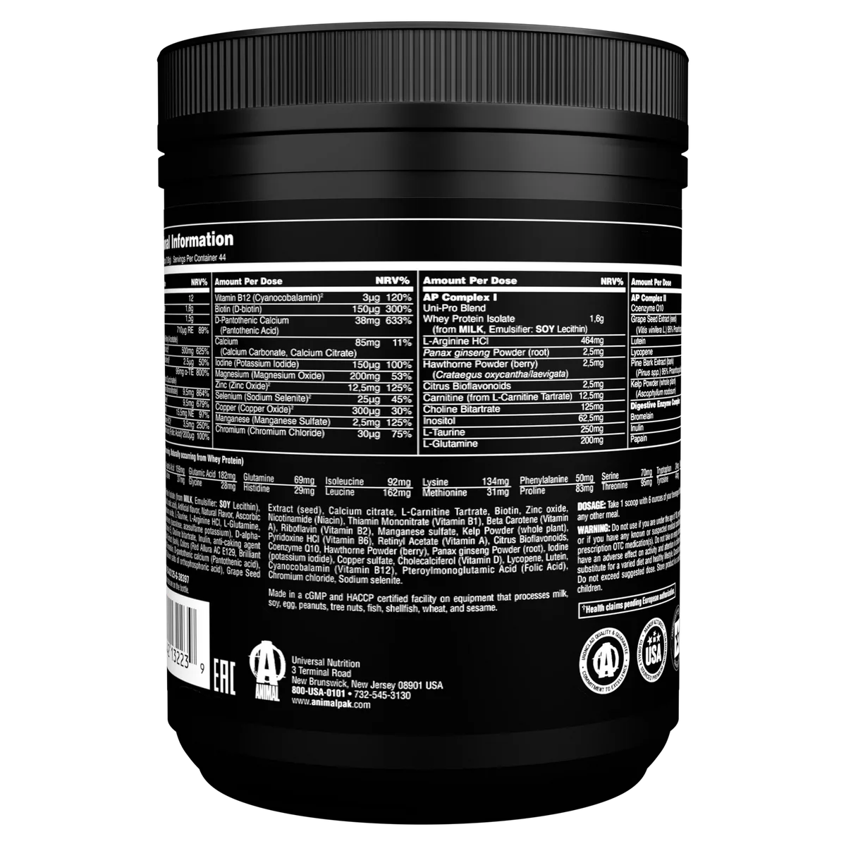 Animal Pak Powder (342g) Cherry Berry – Bild 6