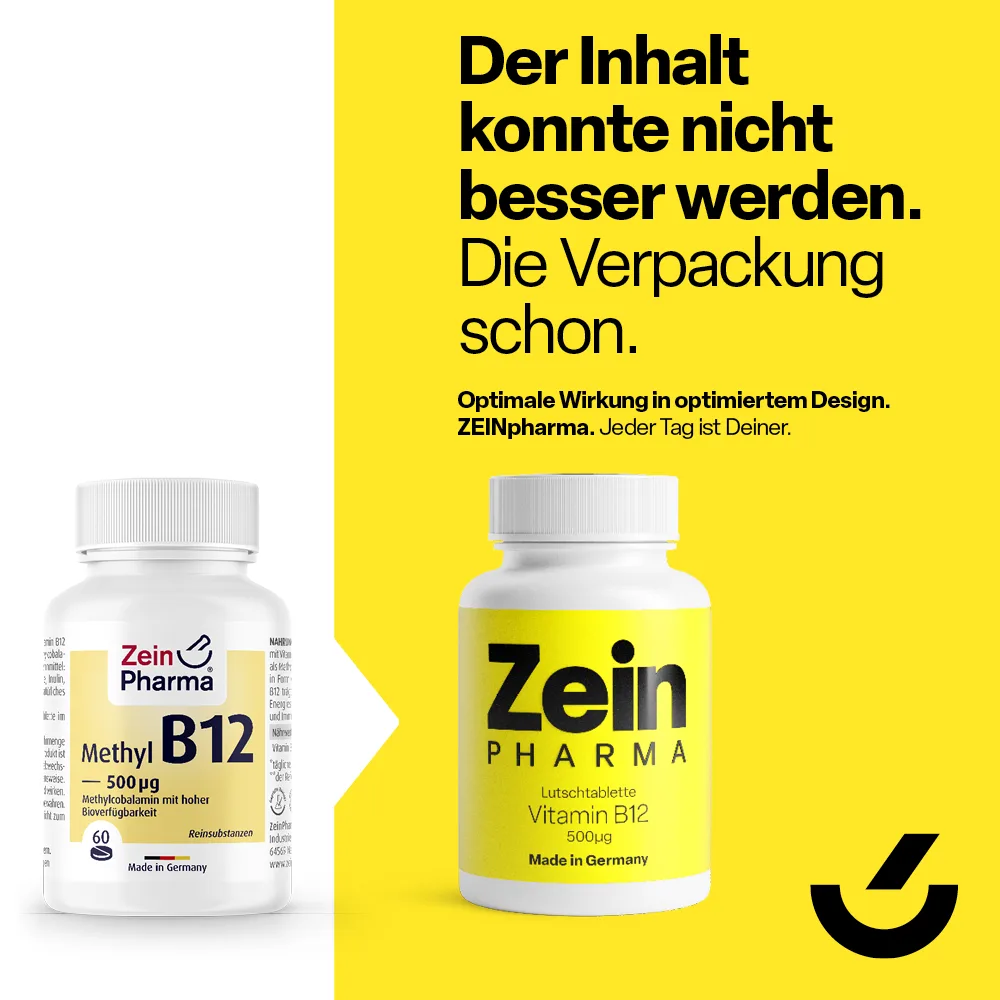 Vitamin B12 500µg (60 Lutschtabletten) – Bild 3