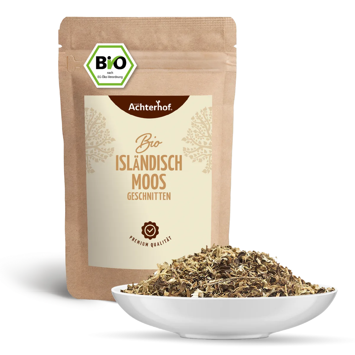 Isländisch Moos geschnitten Bio (100g) – Bild 2