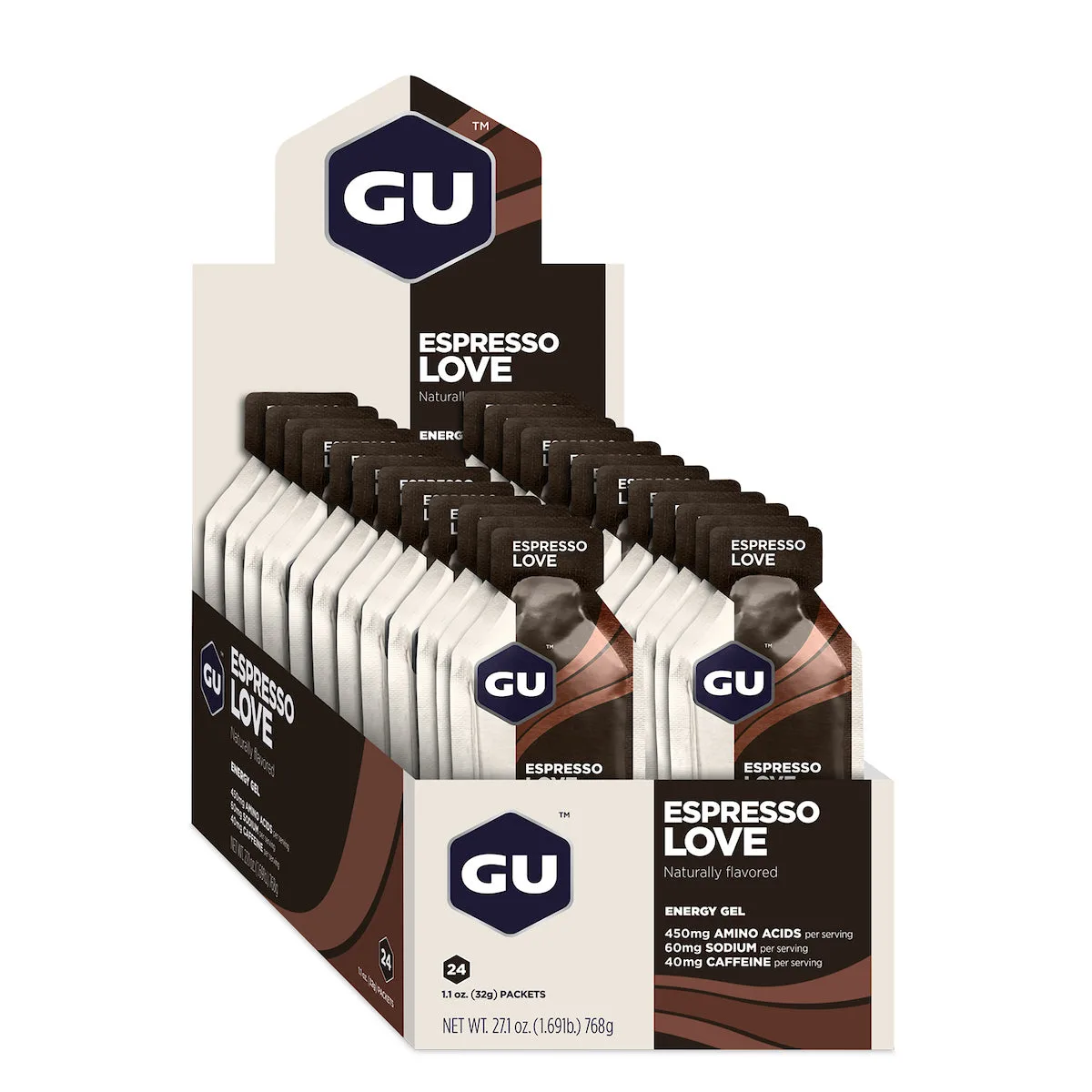 Energy Gel (24x32g) Chocolate Outrage – Bild 5