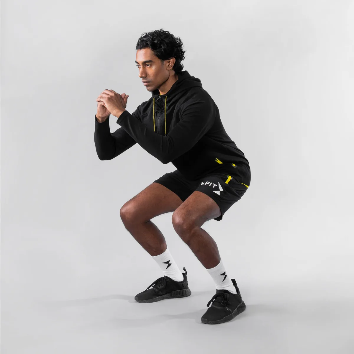 Perfection ease Hoodie Zwart / L – Bild 2