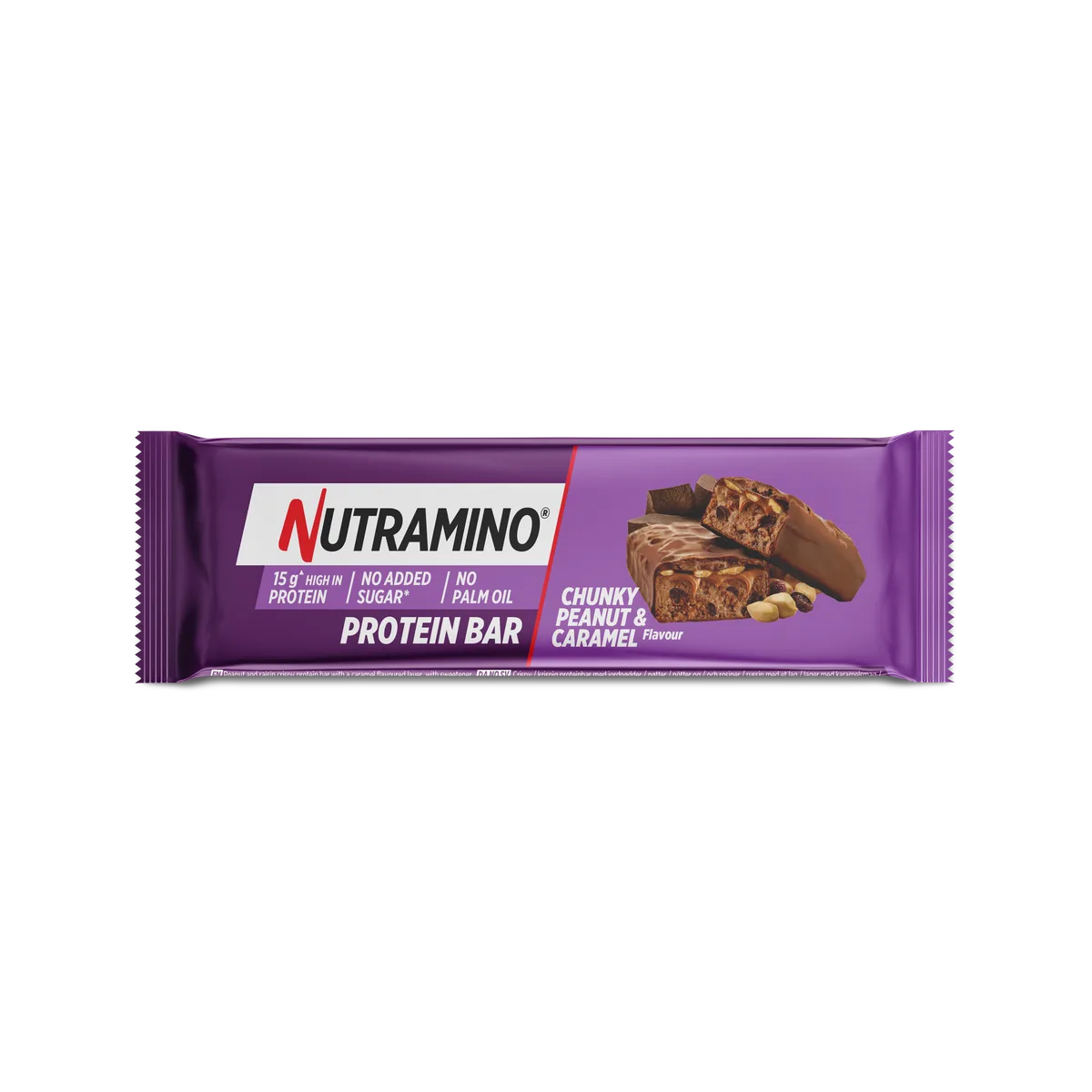 Protein Bar Nutramino Crispy Vanilla & Caramel / 55.0 – Bild 2
