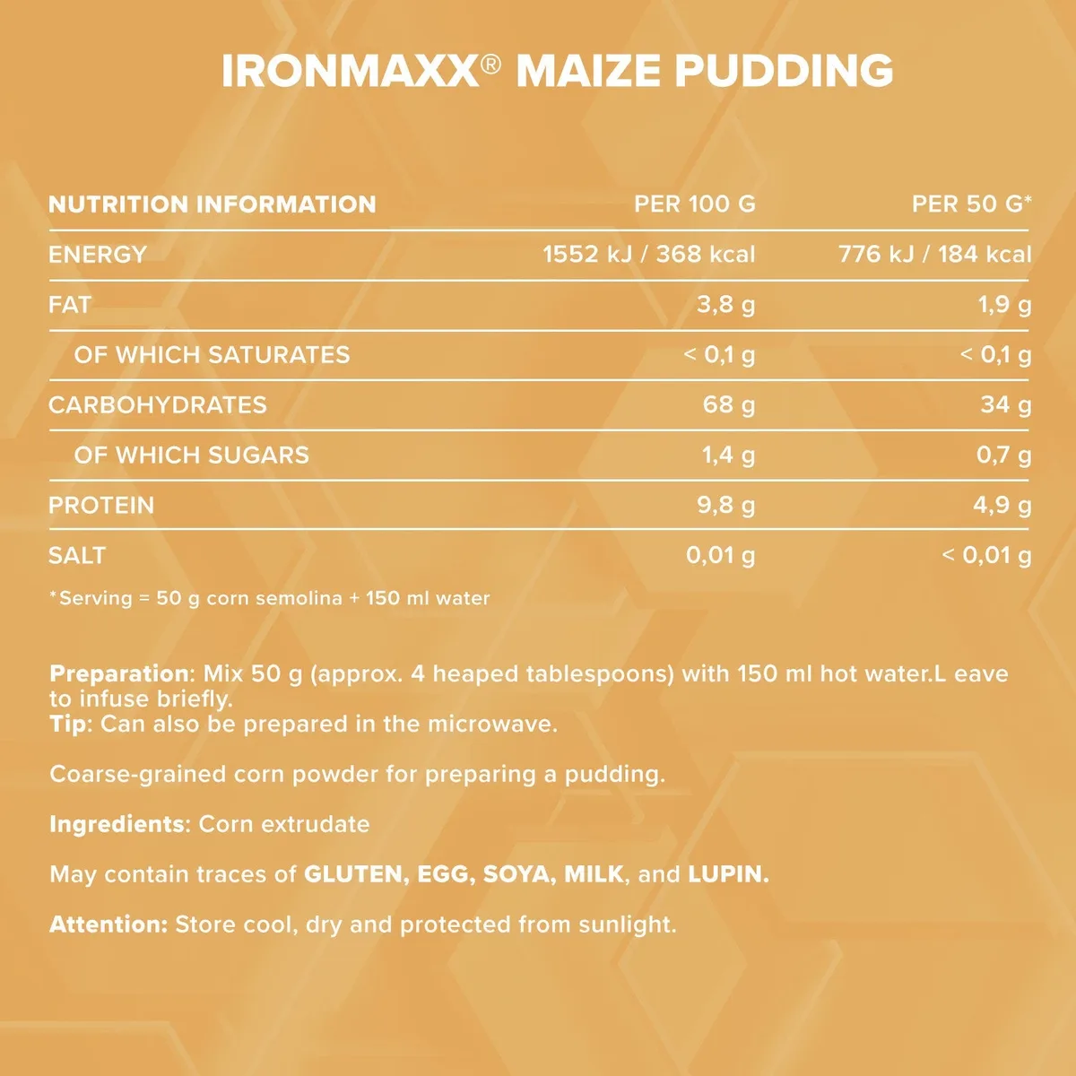 Maize Pudding (750g) – Bild 4