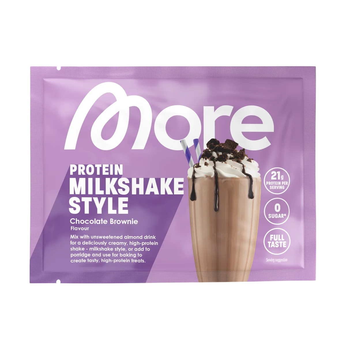 More Protein Milkshake Style Strawberry / 600g – Bild 4