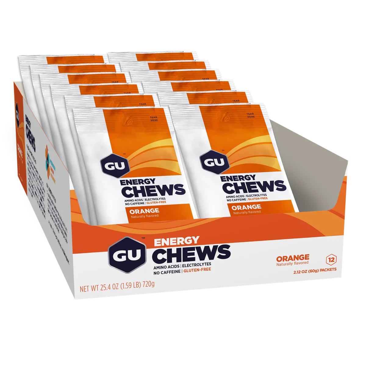 Energy Chews (12x60g) Orange