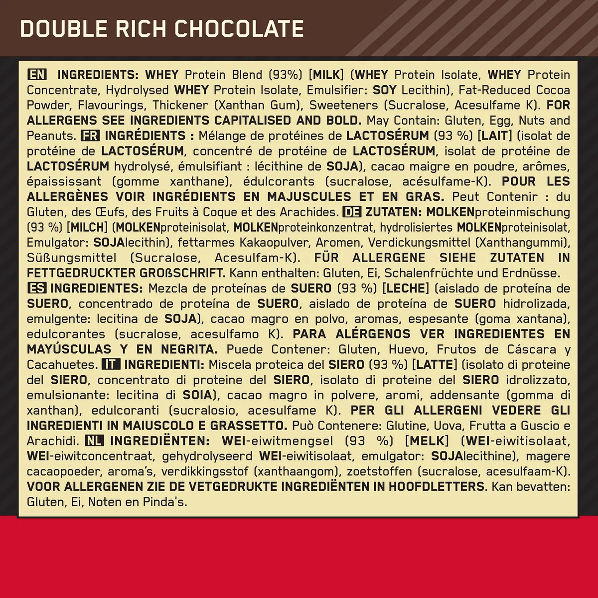 100% Whey Gold Standard (4530g) Double Rich Chocolate – Bild 3