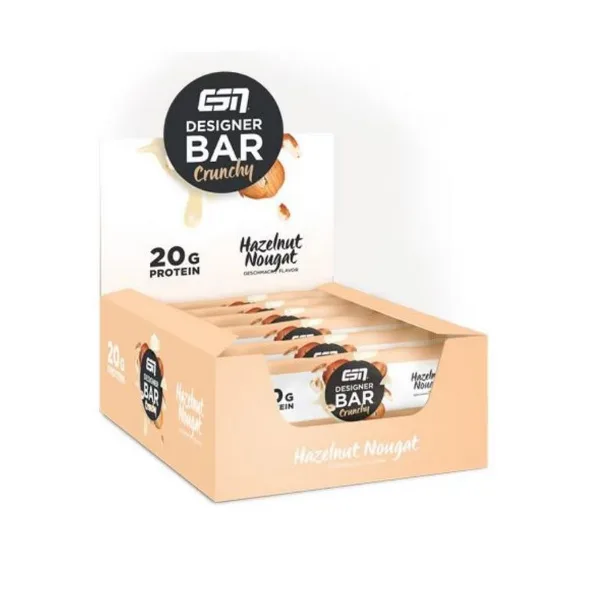 ESN Designer Bar Crunchy, 12x60g im Karton