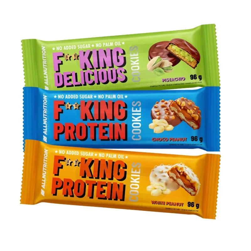 All Nutrition Fitking Protein Cookies Choco Peanut